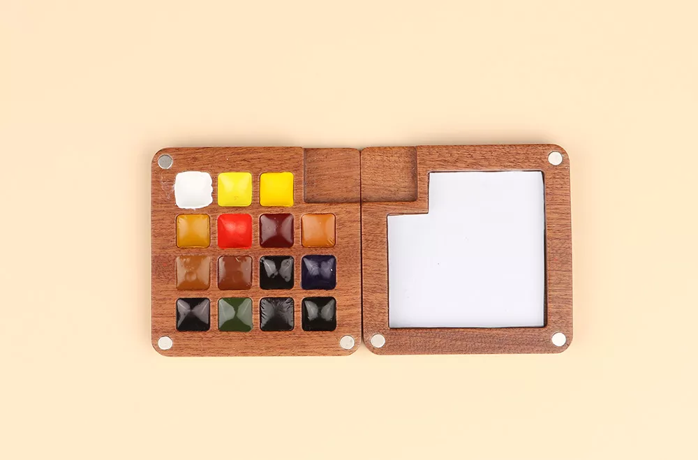 15 Colors Portable Watercolor Palette